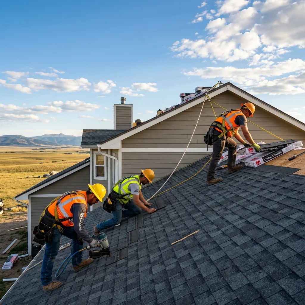 Roofing Contractor working in Centennial